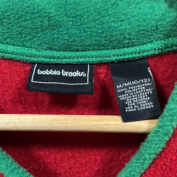 Bobbie Brooks fleece snowman sweater - Picture 2 of 4